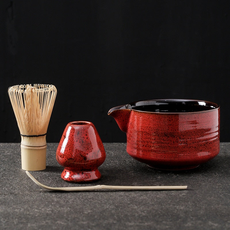 Japansk matcha tesæt bambus te ske indendørs drikke te brygning redskaber Song dynasty kung fu te tilbehør fødselsdag gave