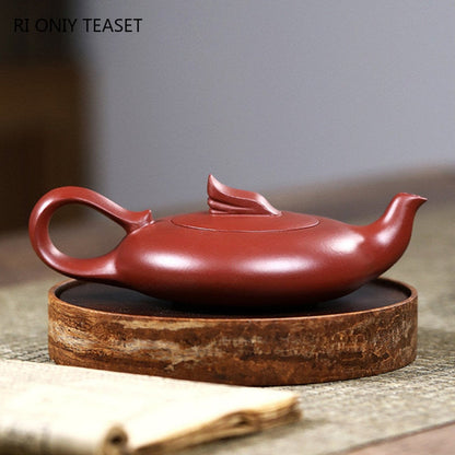 180ml Creative Yixing Purple Clay Tea Pot Boutique Dahongpao Filter Teapot Household Authentic Zisha Tea Set Portable Drinkware