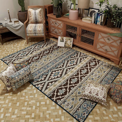 Ковры в стиле богемного стиля для гостиной Марокко спальня декор ковер персидский больший коврик коври