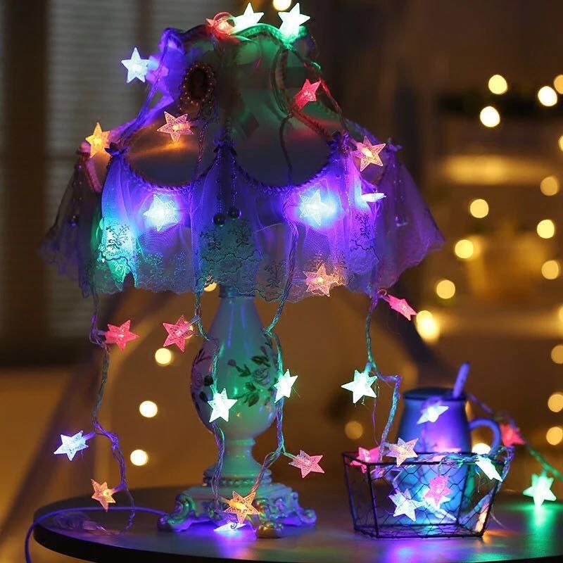 3M 20LED Schneeflocke LED String Lichter Weihnachten Ornamente Hause Weihnachten Baum Hängende Dekoration Navidad Noel Neue Jahr Geschenke 2023 