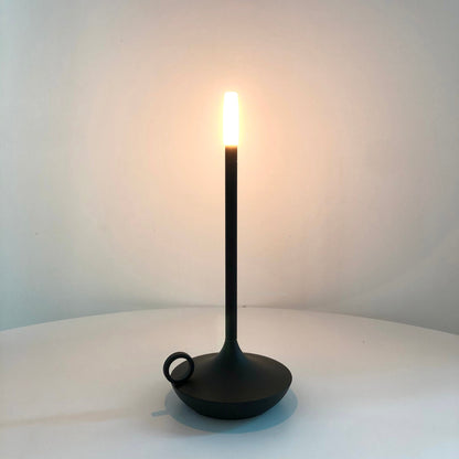 Lampa stołowa do sypialni bezprzewodowa lampa dotykowa kemping świeca kreatywna lampka ładowna lampa biurka USB-C