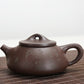 185ML Handcrafted Buddhist Scriptures Yixing Purple Clay Teapot Small Capacity Traditional Chinese Kettle Puer Oolong Tea Set