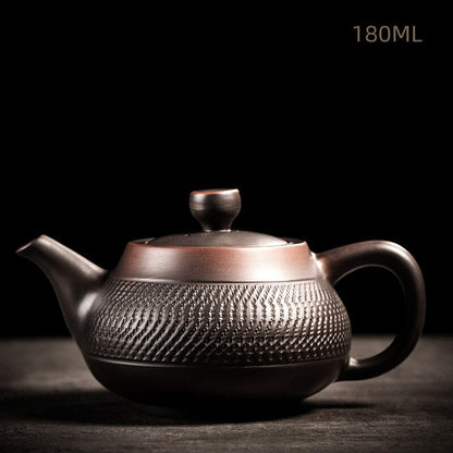 Jianshui Purple Pottery Pot Ceramic Kung Fu Teapot Tea Kettle Handmade Teapot Teapot TeaMaker Tea Set Small Teapot Teawater Sets