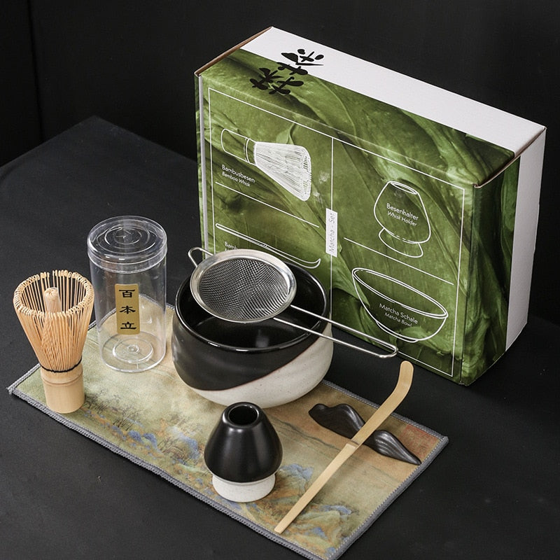 Jepang Matcha Cocok untuk menyikat semangkuk teh pemukul telur ceramic Egg beater matcha untuk upacara teh Jepang set teh secara manual