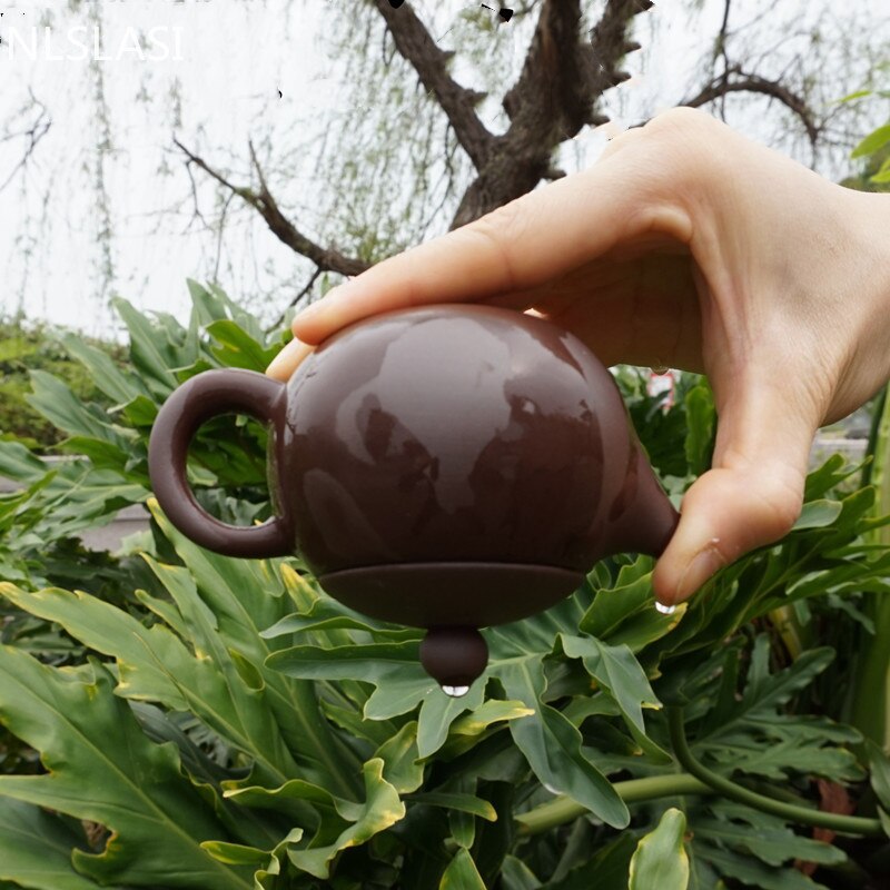 Autentyczny Yixing TEA Pot Fioletowa glina xi shi teapot ruda kettle kettle puer chiński zestaw herbaty etykieta