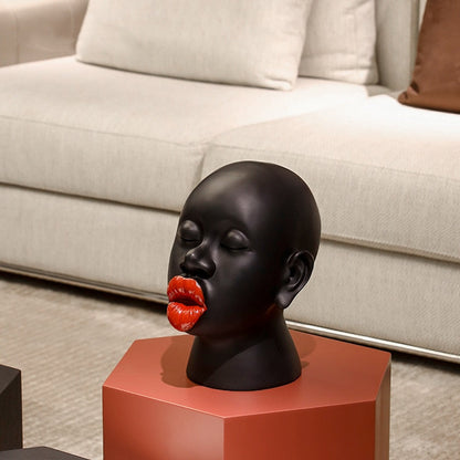 Африканская женщина скульптуры домашний декор новый классический стиль гостиной