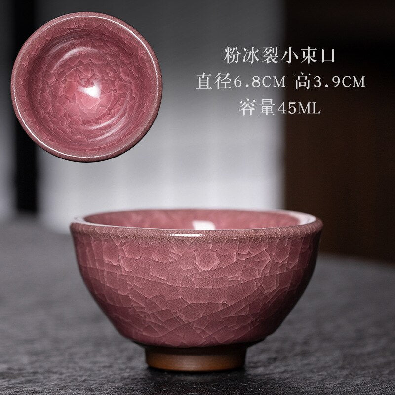 Bol à thé chinois four Jian avec glaçage par points d'huile, petite tasse à thé Tenmoku en céramique naturelle, cuite à haute température, écologique