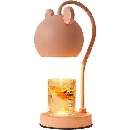 עיצוב קוריאני חמוד קוריאני מצויר נרות חמים יותר מנורות ארומה מנורות שולחן ליד המיטה 110-230 וולט נמס אורות תאורה מקורה