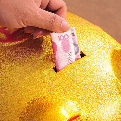 Pig Piggy Bank Saving Secret Stor stue sød keramisk skjult sikker møntpenge kawaii papir penge alcancia boligindretning