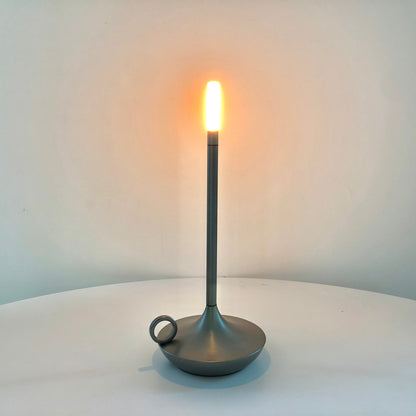Stolní lampa pro ložnici dobíjecí bezdrátová dotyková lampa kempování svíčka Kreativní lampa dobít USB-C stolní lampa