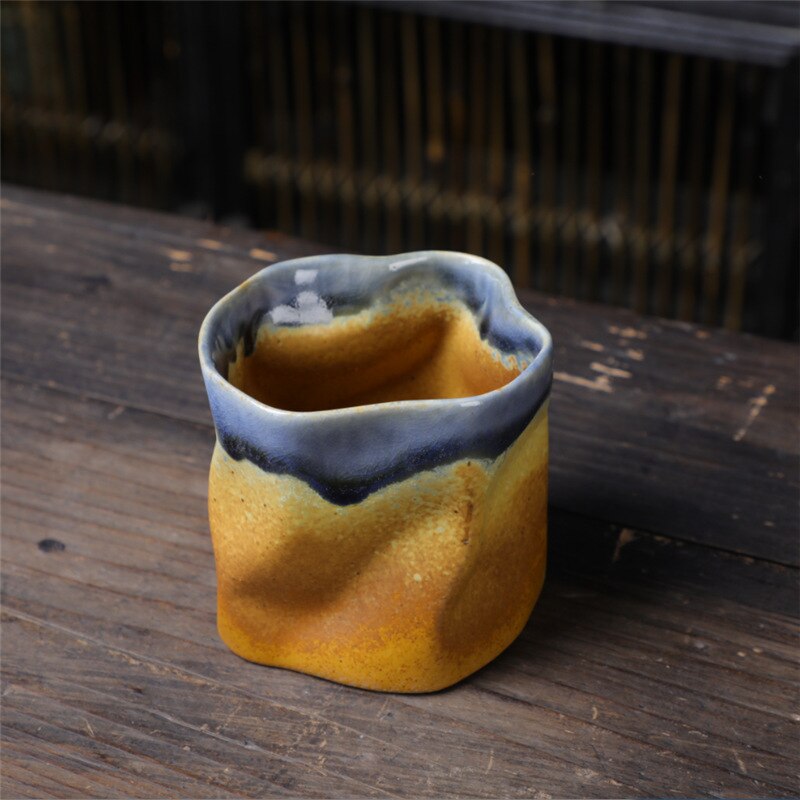 Извращенная керамическая кружка кофейная чашка ниша с чайной чашкой специальной формы