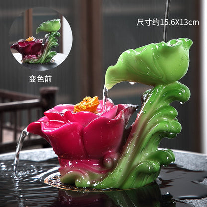 Tea pet color changing fruit tea from pet furnishings to boutique household tea table tea set tea pet tea ceremony furnishings