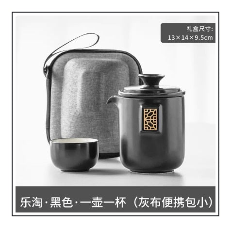 Teh Perjalanan Cina Set Gaiwan Portable Infusers Ceremony Keramik Set Teh Teh Tuduhan Alat Lengkap Hadiah Juego Te Kitchen Tehar