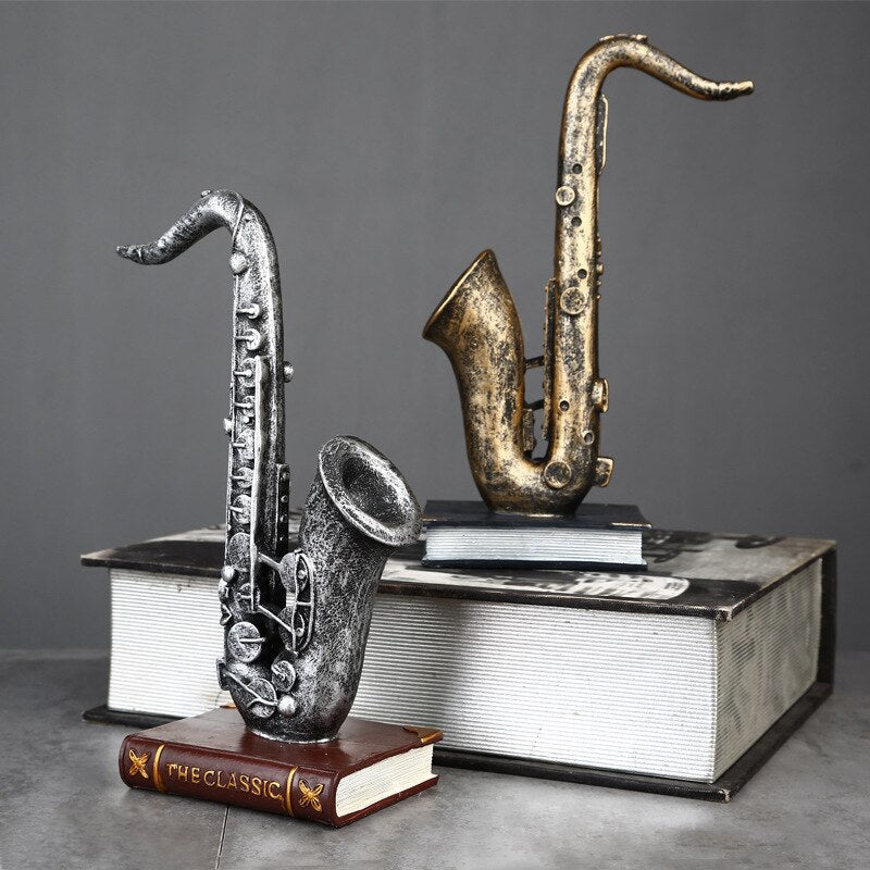 クリエイティブロックバンドミュージックアートキャラクターモデル彫像クリエイティブリビングルーム装飾ワインキャビネット装飾樹脂クラフト用品