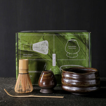 4-7PC/zestaw ręcznie robiony dom Home łatwy czysty zestaw herbaty matcha narzędzie stojak na miskę kit scoop ceremonię prezentu tradycyjna japońska akcesoria