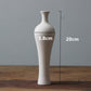 1pc weiß gefrostet Keramik Vase Ornamente Home Dekoration Keramik Blumenvase Hochzeit Fotografie Requisiten