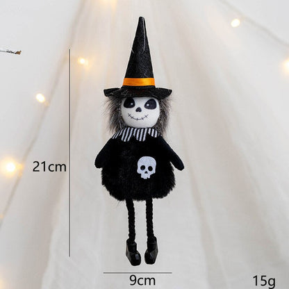 1.5m 10Led Halloween Light String Pumpkin Skull Eye Balls Ghost Festival Party Lantern Trick Or Treat Happy Halloween Day Decor
