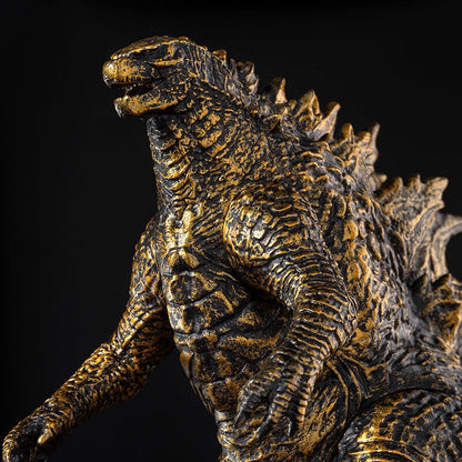 Godzilla Film Kralı Canavarlar Siyah Gold Godzilla aksiyon figürü anime modeli 23cm PVC hareketli eklemler dinozor çocuk hediye oyuncakları