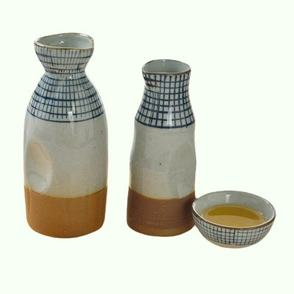 Kombinacja 40-300 ml ręcznie malowana sake ryż wina shochu dekanter strzał kubek rodzinny bar restauracyjny drinka bioder