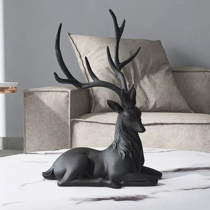 Yaratıcı ev mobilyaları şarap dolabı dekorasyonları yeni ev hediyeleri geyik süslemeleri oturma odası dekorasyonu