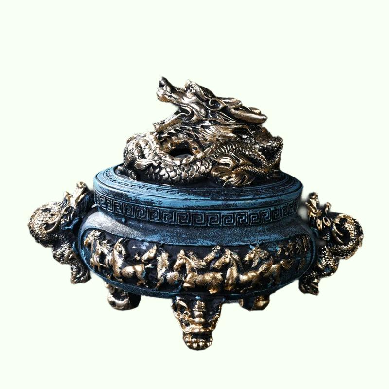 Kadzidło palnik antyczny kadzidło kadzidełka Przedmioty Buddha kult Sandalwood Dekoracja piec domowa dekoracja domowa elegancka elegancka