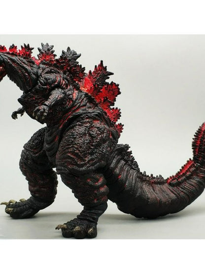 Anime Godzilla estatueta Mechagodzilla rei dos monstros dinossauros figura moveditiva colecionável