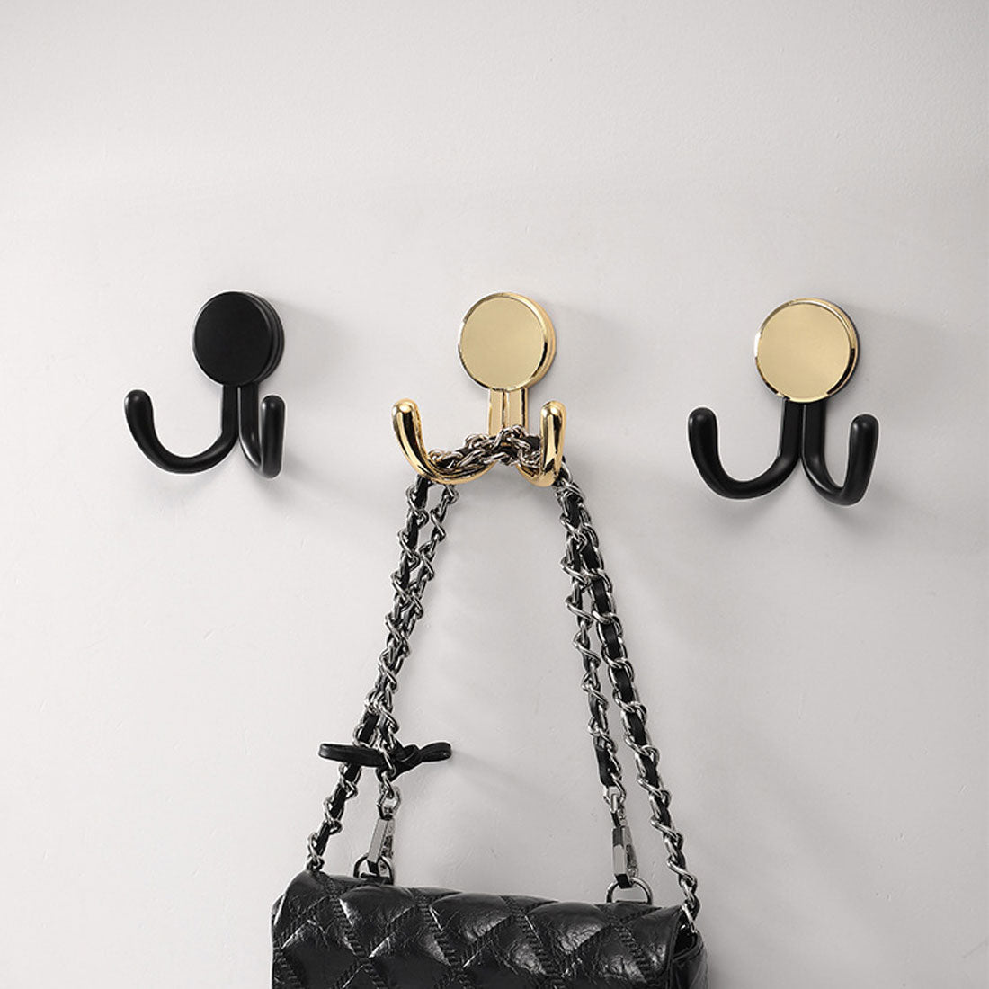 Yutoko Antler Hook Key Hanger Hanger Hiasan Berkeluar Dinding Pelbagai Fuk