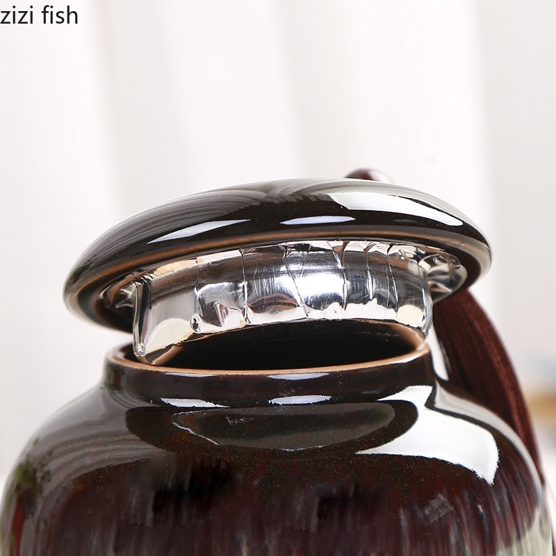 Lille te kan keramisk opbevaring Jar fugtighedsbevis forseglet jar te caddy hjemme mad arrangør te container candy krukker opbevaringstank