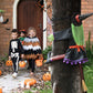 Poupée de sorcière pour Halloween, cour, s'écraser dans un arbre, jouets de décoration amusants, pour porte, porche, arbre, nouvelle collection 2023