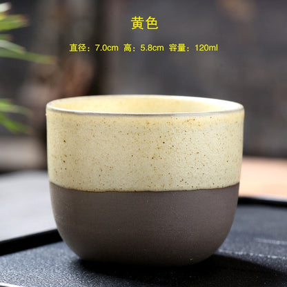 Livraison directe 1 pièces tasse en céramique four à café changement tasses en céramique tasses de poterie tasse à thé en porcelaine tasse à thé d'eau potable 