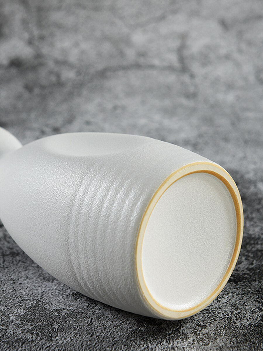 Japonský styl kyčelní baňky Vintage keramické saké pohárky Set Home Kitchen Office Flagon Liquor Cup