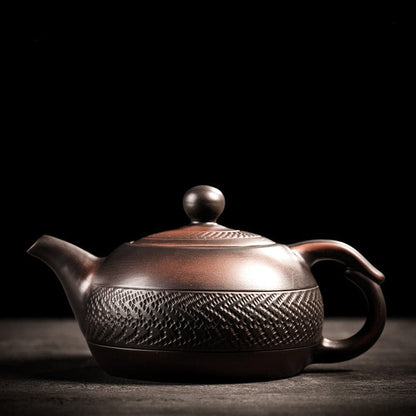 Jianshui Purple Pottery Pot Ceramic Kung Fu Teapot Tea Kettle Handmade Teapot Tea Maker Tea Set Small Teapot  Teawater Sets