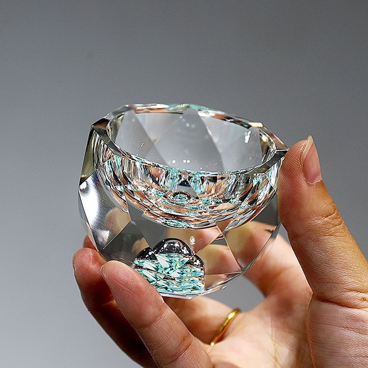 50ml Diamond Cutting Crystal Liquor Glasses Vodka Shot Glass Glasses Glasses Whiskey Glass Spirits Sake Soju Brandy Tea Cup