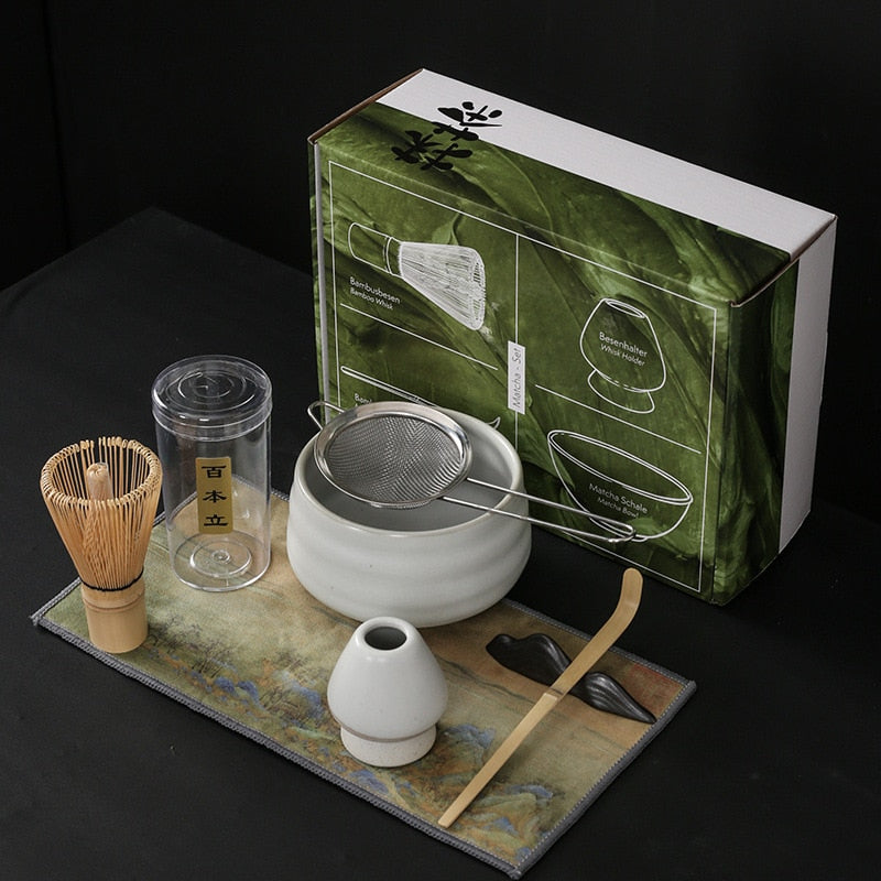 Matcha Jepun sesuai untuk menyikat semangkuk teh TEAG EGG TETAR TEGRIC BOOTER Matcha untuk Majlis Teh Jepun Teh Set Secara Manual