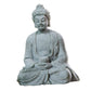 Sitzende Buddha-Statue aus Sandstein, Skulptur für Schrank, Zuhause, Tisch, Hinterhof-Dekoration