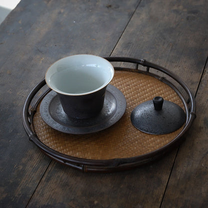 Cerâmica Gaiwan Tea Cup Handmade Tureen Chinese Kung Fu Set Drinkware