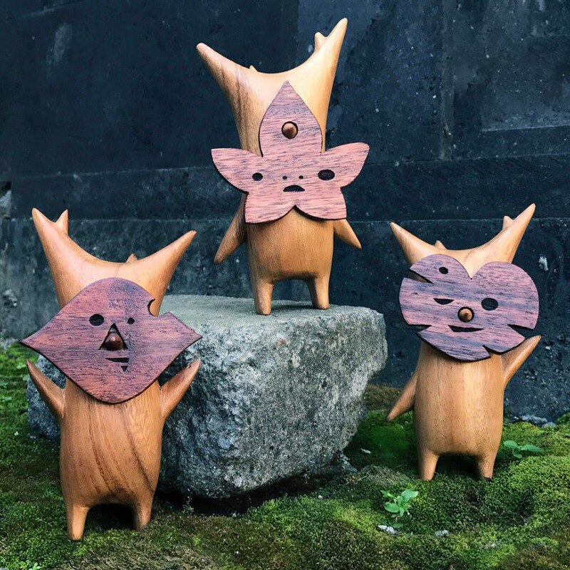 Creative Quirky Statue Ornaments Home Gardening Crafts Sculpture Home Outdoor Resin Statue Decorations