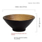 Ensemble de vaisselle créatif japonais, bol en céramique avec chapeau en bambou commercial, grand ramen domestique, riz, nouilles, bol à soupe 