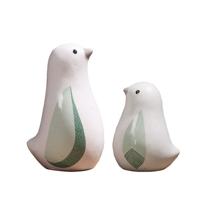 Creative Ceramic Bird Home Decoration Living Room Decoration Office Study Simple and Fashionable Decorations