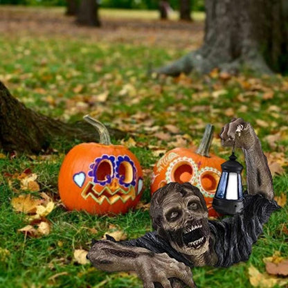 Хэллоуин Зомби Фонарь Творческий ужас на открытом воздухе светодиод