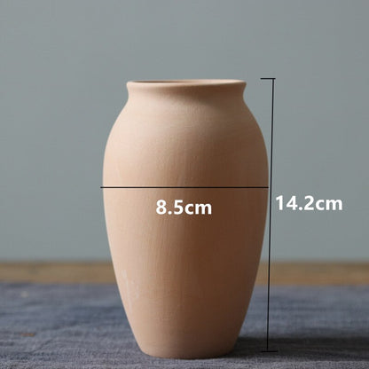 1pc Frosted Keramik Vas Home Dekorasi Ceramicflower Vas Fotografi Props