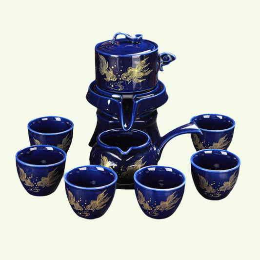 Conjunto de chá de gongfu chinês oriental