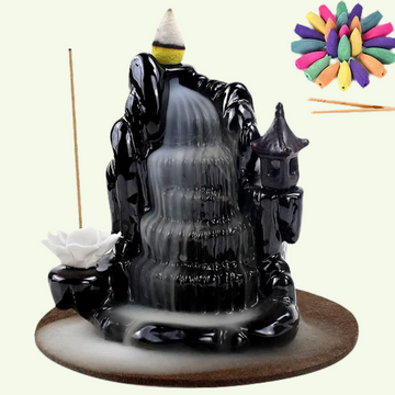 Cascading Incense Waterfall