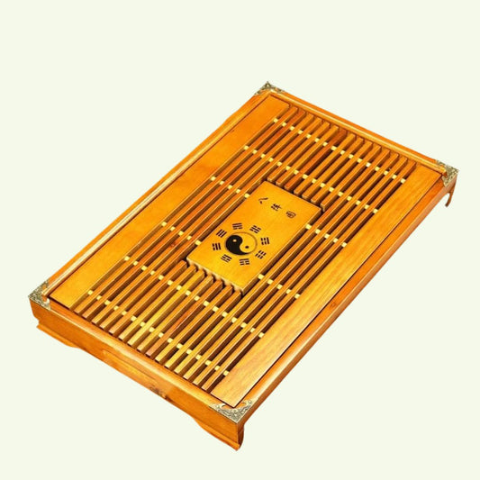 Tea Tray Drainage Water Storage - Kung Fu Tea Board Table - acacuss