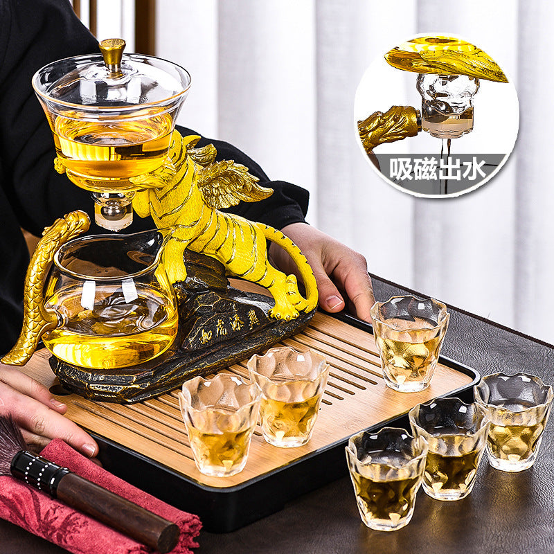 TIGER chinese tea set with Loose leaf tea infuser