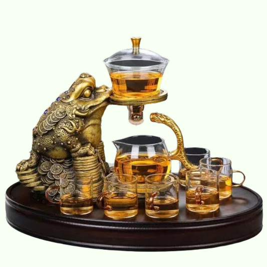 Frog Teapot (ropucha) poloautomatický čajový výrobce