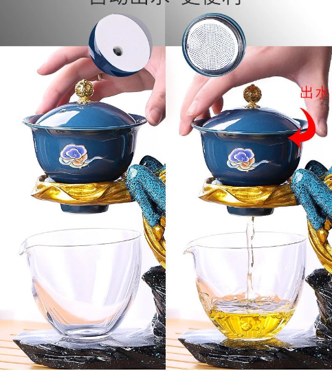 ماكينة صنع الشاي الأوتوماتيكية مصفاة شاي بأوراق فضفاضة | مصفاة شاي الغزلان