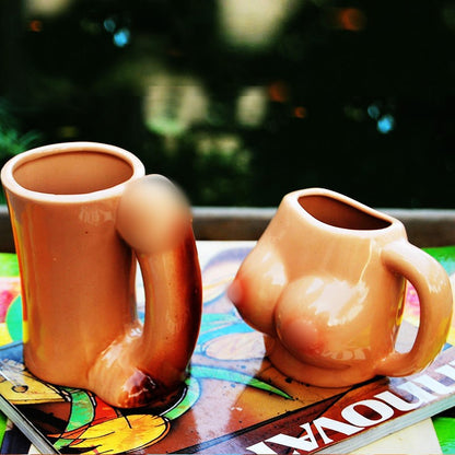 Boob Mug - Kaffeetasse in Brustform aus Keramik