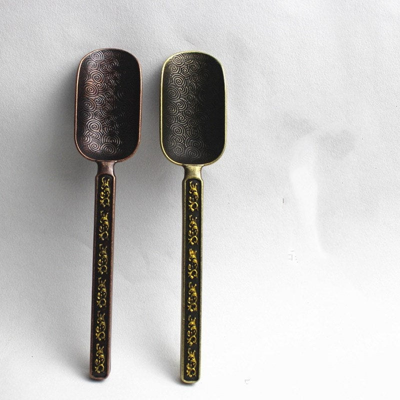 ACACUSS Handmade Bronze Tea Spoon| Bronze Tea Shovel | Kung Fu Tea Tool - ACACUSS