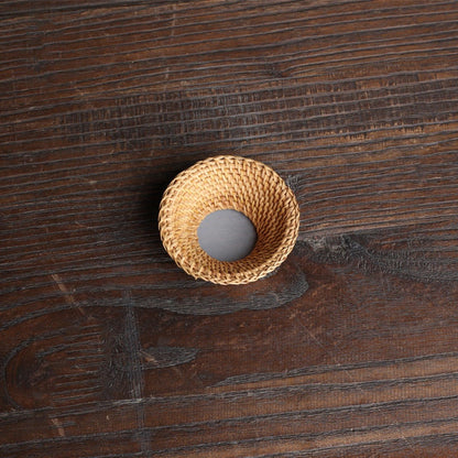日本の茶道竹織り茶ストレーナークリエイティブフィルタースペアパーツ
